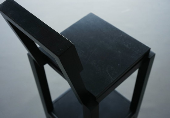 Image 1 of Sgabello dal design contemporaneo, opera del designer olandese Pepijn Fabius Clovis, anni 2020.