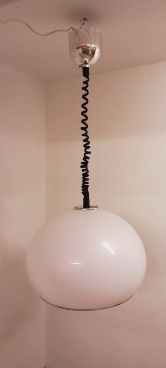 Image 1 of Vintage Bud Grande Pendant Lamp by Harvey Guzzini