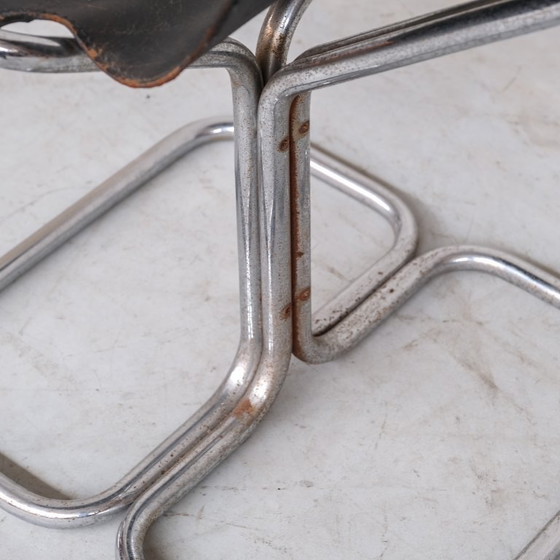 Image 1 of Mid-Century Set of 4 'Topos' Dining Chairs by Gruppo Dam for Busnelli