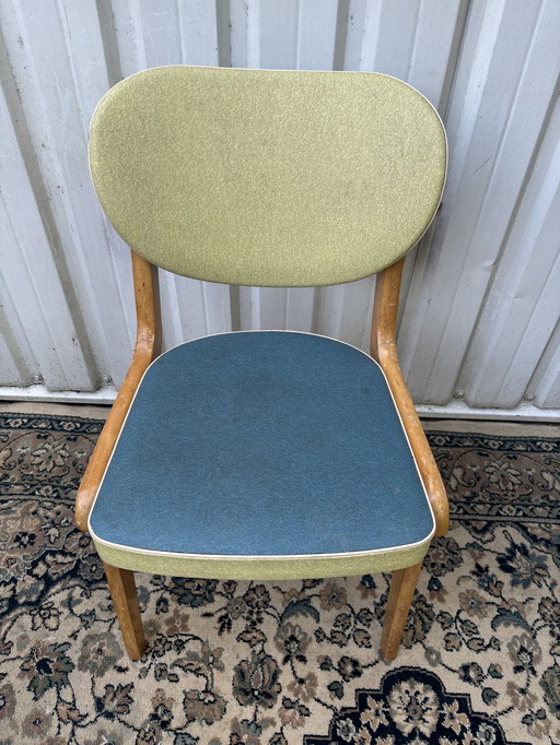 Vintage Jaren 60 mid- Century eetkamerstoelen