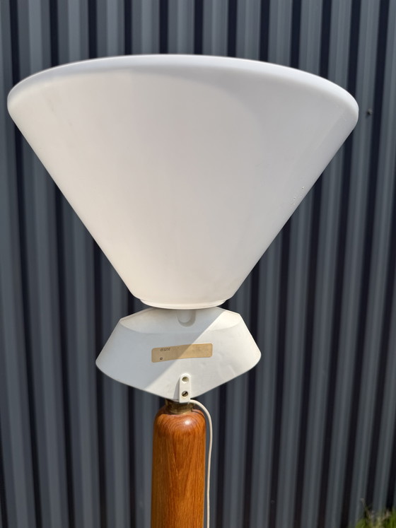 Lampada da terra vintage in teak Domus – Lampade da terra, Plastic, Wood (photo 10 of 14)