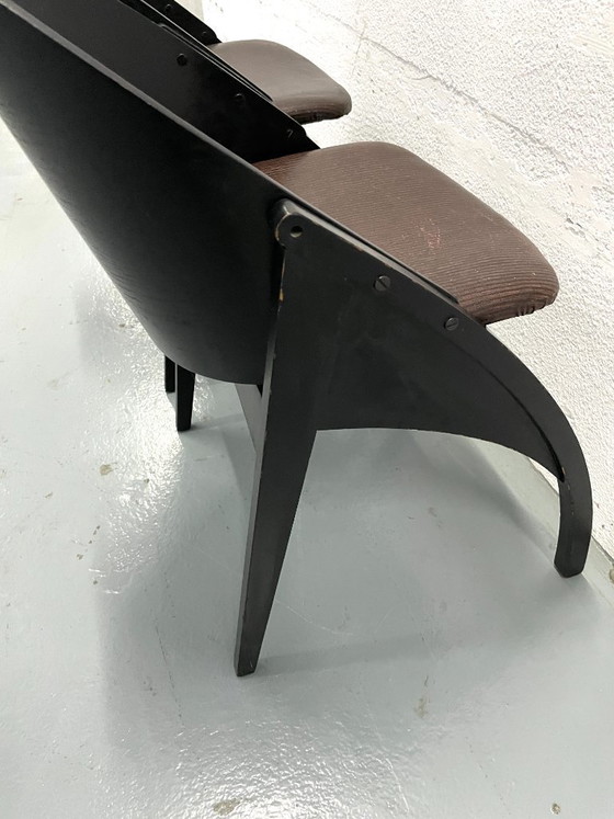 Image 1 of Een paar stoelen van Pascal Mourgue uit de jaren 80.