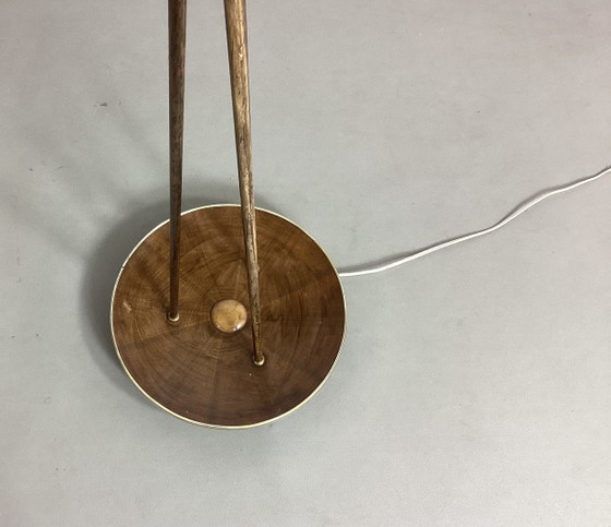 Lampada da terra vintage anni '50 – Lampade da terra, Metal, Wood (photo 6 of 12)