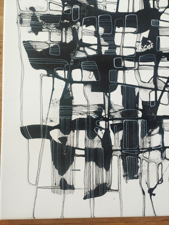 Antadze Abstract Composition XXL – Paintings & Drawings, Canvas (photo 14 of 15)