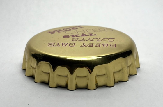 Image 1 of Georg Jensen Denmark 1981 XL crown cork bottle opener - Scandinavian design classic