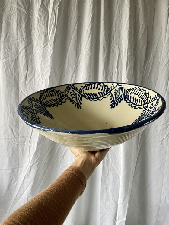 Image 1 of Grote handgemaakte terracotta kom