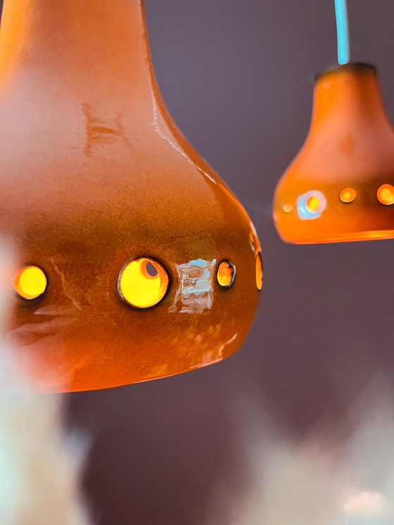 Image 1 of Uniek! Oranje keramieken Cascade 