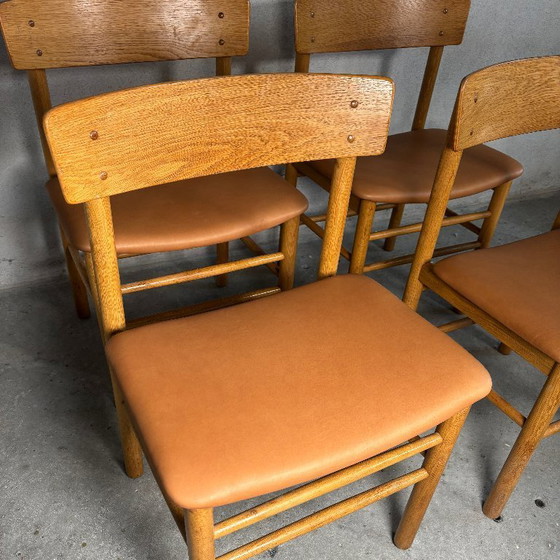 Image 1 of 4x Model 250 Eetkamerstoelen van Farstrup — Vintage deens