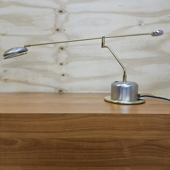 Vintage Mors International MRS V 290 Balance Desk Lamp (80s) Counterweight Desk Lamp (Holland) – Table lamps (photo 3 of 15)