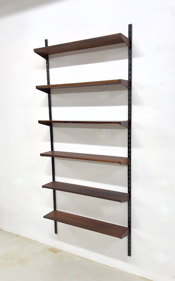 Image 1 of ETAGERES EN PALISSANDRE PAR KAI KRISTIANSEN POUR FELDBALLES, 1960