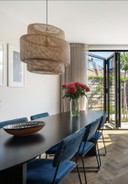 Solid oak dining table