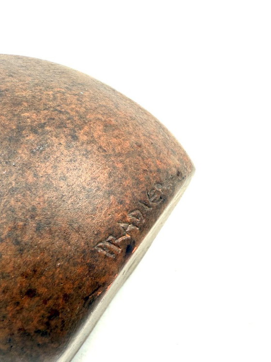 Image 1 of Christian Pradier, kubistische Katzenskulptur aus Keramik, Frankreich 1980er Jahre