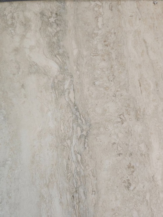 Image 1 of Tavolino da caffè in travertino italiano, anni '70