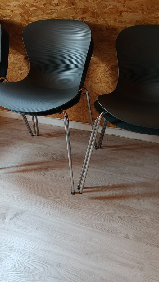 6x Fritz Hansen ~ Kasper Salto - NAP chair