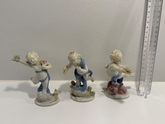 Early 20th century Antique Porcelain Figurines – Sculpture (photo 9 of 12)