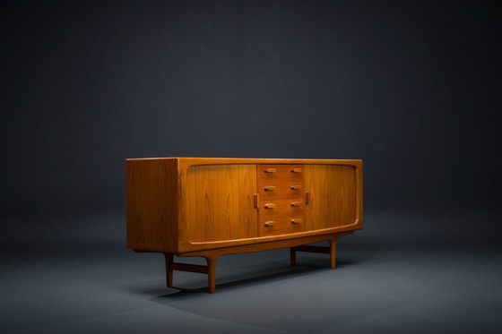 Image 1 of Teakhouten dressoir van Johannes Andersen voor CFC Silkeborg, 1960