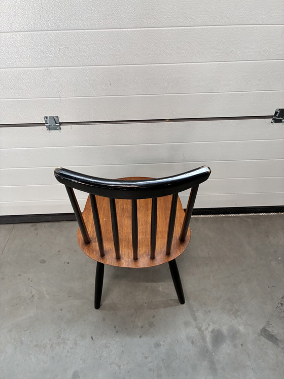 2x Sedia Vintage a Fusi Nello Stile Di Ilmari Tapiovaara – Sedie da pranzo, Wood (photo 5 of 5)