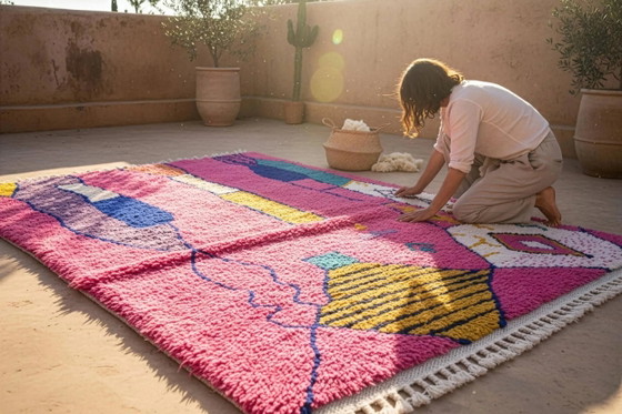 Natural handmade Berber rug 3x2 m – Rugs & carpets, Wool (photo 6 of 9)