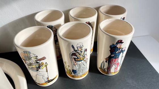 Image 1 of Vintage keramische sinaasappelset