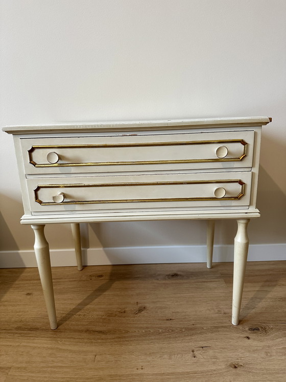 Image 1 of Vintage nachtkastje/commode