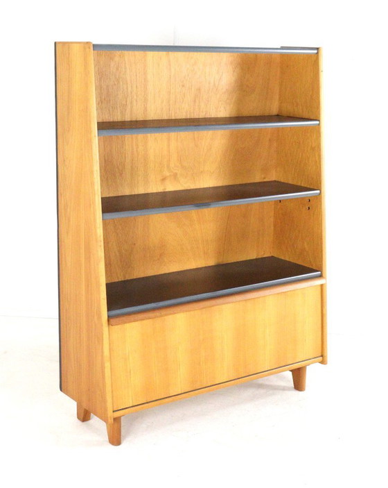 Image 1 of Mobile libreria vintage in stile rovere Pastoe