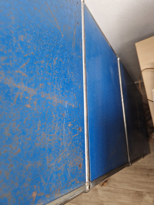 Usm haller cabinet 4 parts Gentian blue