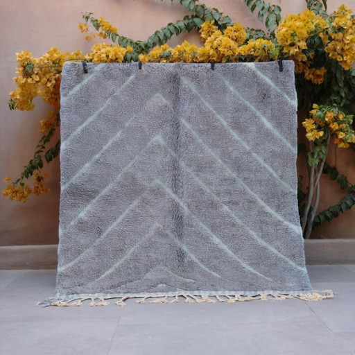 Tapis berbère en laine authentique 200cmx200cm