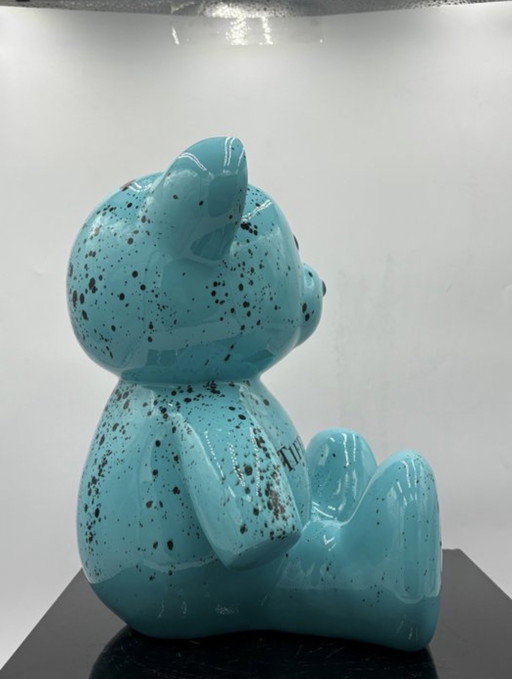 Naor (Naor26) – “Teddy Tiffany Blue” – Edizione limitata rara 07/26 + certificato di autenticità