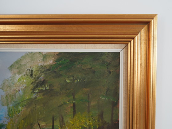 Image 1 of Gemälde "Der zerbrochene Baum", skandinavisches Design, 1970er Jahre