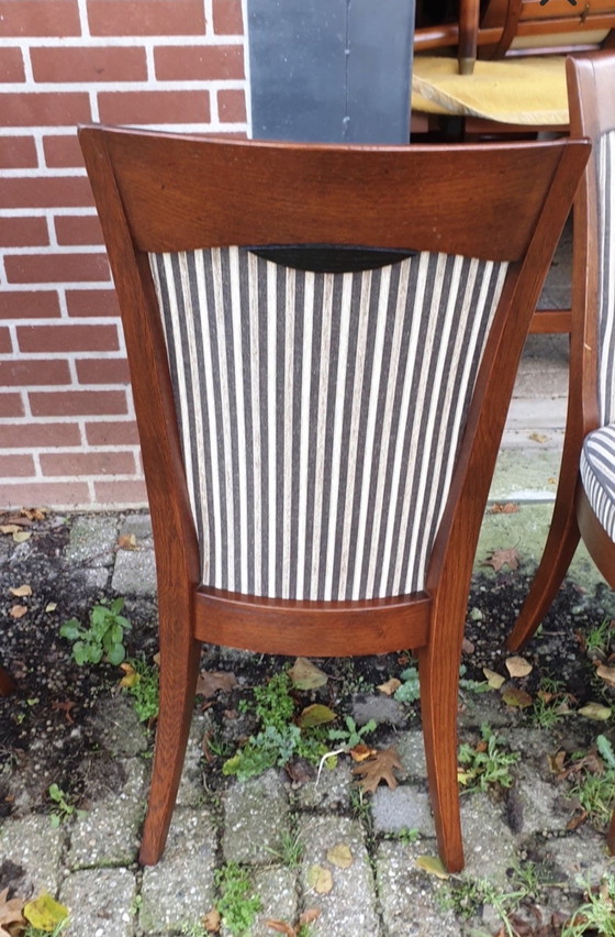 Image 1 of 6 Bannink jugendstil eetkamer stoelen 