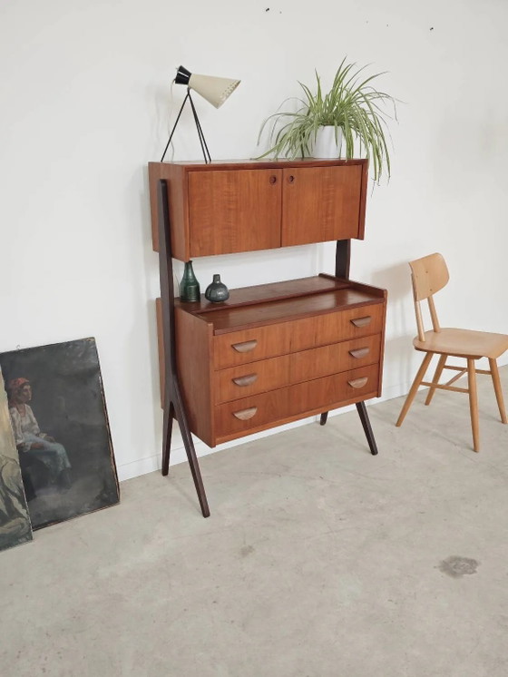 Toeletta/Scrivania di Poul Volther per Orum, Samcom Denmark – Tolette, Wood, Scandinavian (photo 20 of 22)