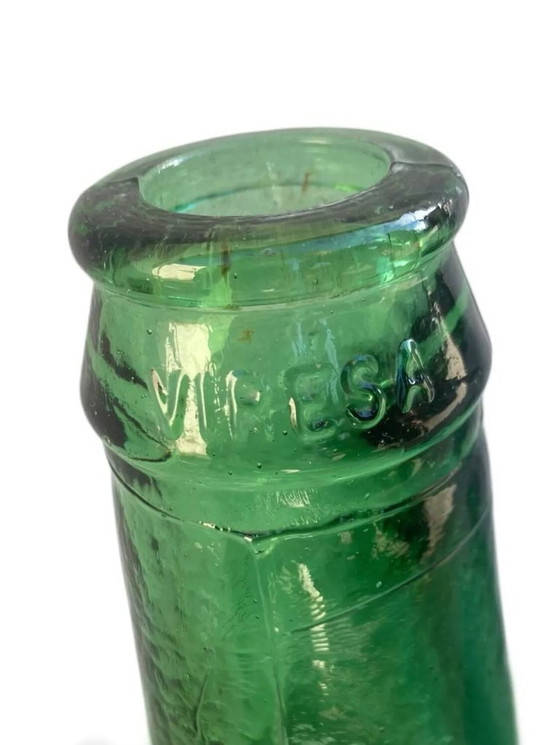 Image 1 of 3 bottiglie damigiana, collezione verde vintage