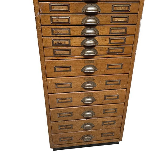 Image 1 of Commode d'atelier allemande ancienne, milieu du XXe siècle