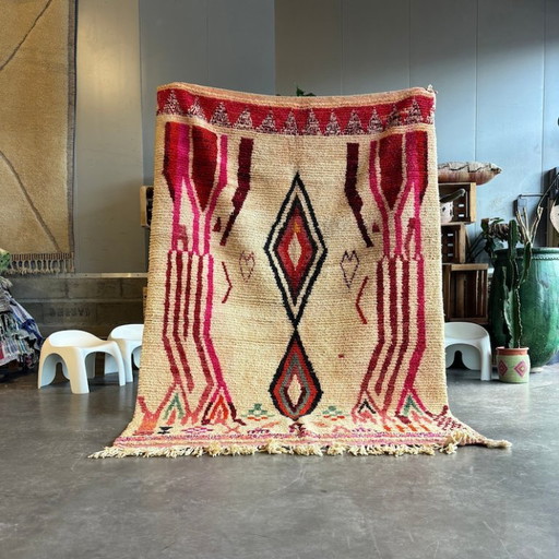 Tappeto marocchino in lana, 2x3 m