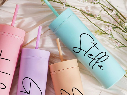 Personalized Tumblers with Lid and Straw,Custom Skinny Tumbler ,Bachelorette Party,Wedding Party water glass Gifts,Bridesmaid Tu