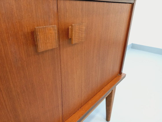 Image 1 of Small vintage Scandinavian-style teak sideboard from the 1960s