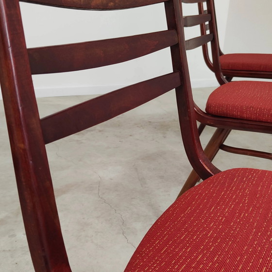 Set of 6 Jitona Sobeslav chairs, Czechoslovakia 1960 – Dining chairs, Mid Century Modern (photo 11 of 21)