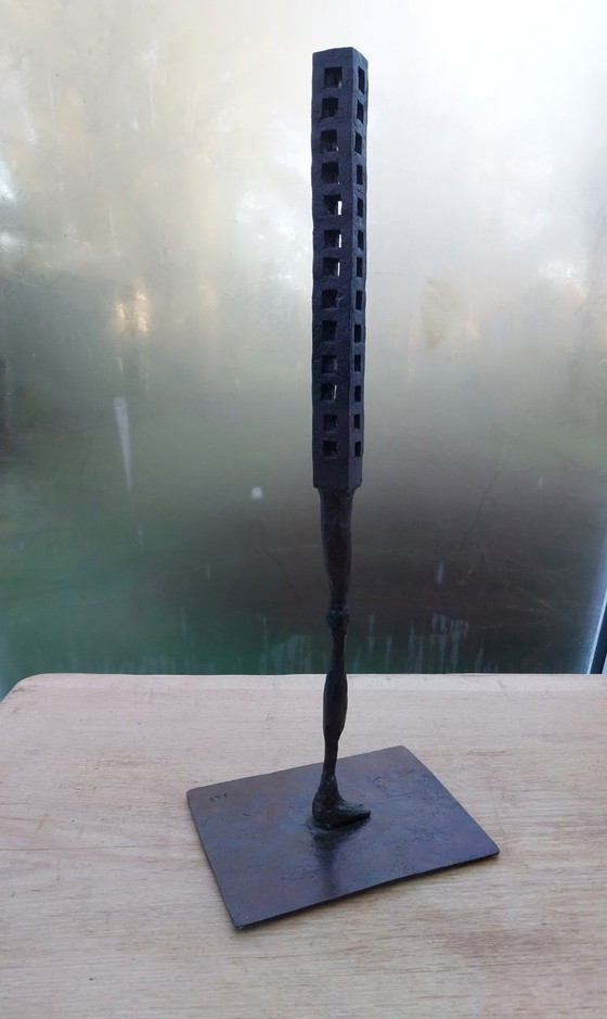 Gita in città – Jean-Luc Bertel, Sculture, Iron, Metal (photo 13 of 15)