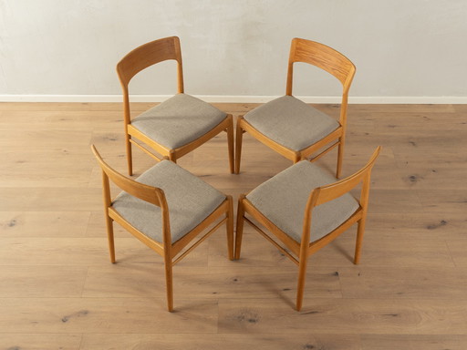  Chaises de salle à manger 1960S, Henning Kjærnulf