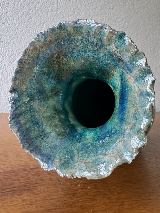 Image 1 of Vaso Raku vintage