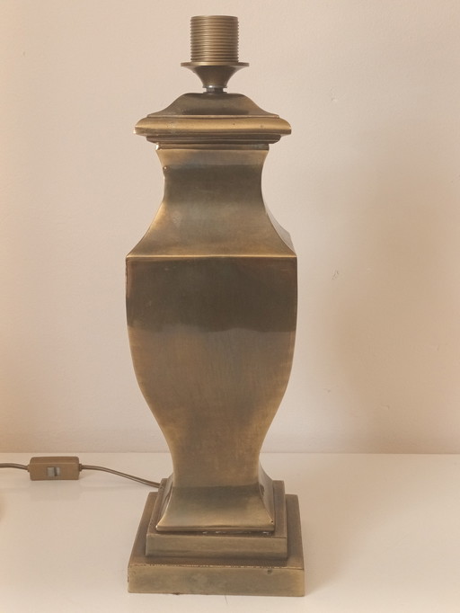 Lampe à poser avec base en cuivre