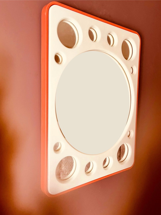 Image 1 of Unieke Space Age “planeten” spiegel