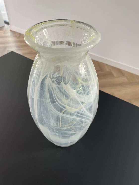 Image 1 of Unique semi-transparent vase, 30 cm high