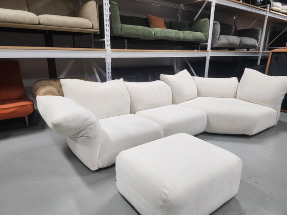 Edra - Standard bank + poef by Francesco Binfaré – Modular sofas, Wool, Modern (photo 7 of 13)