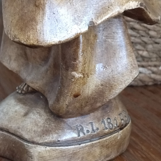 Image 1 of Statua in gesso della Vergine Maria e di Gesù bambino