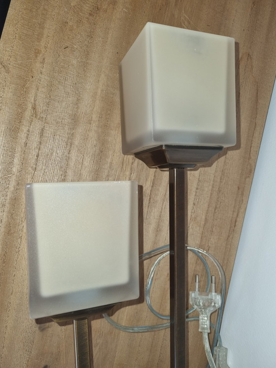 Sideboard lamp – Table lamps, Glass, Brass (photo 7 of 8)