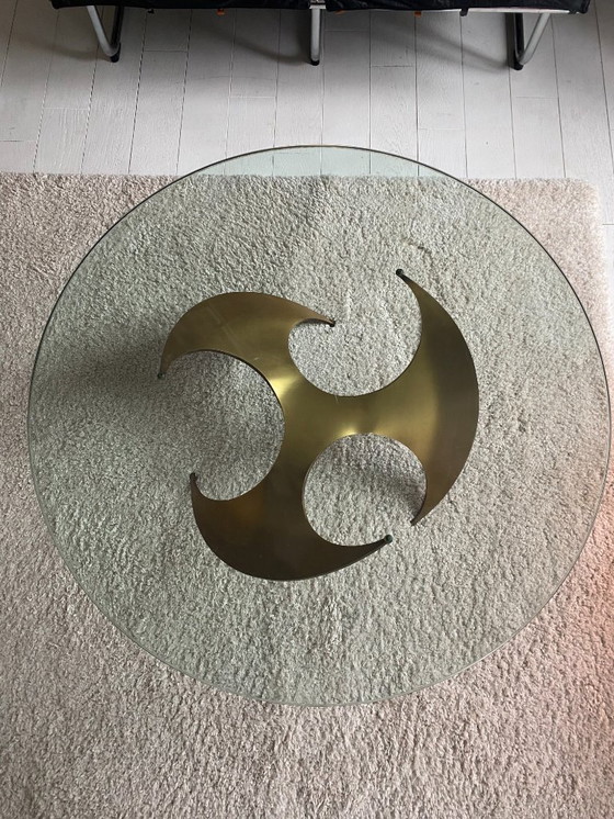 Image 1 of Tavolino da caffè "propeller" di Knut Hesterberg Germania, 1970