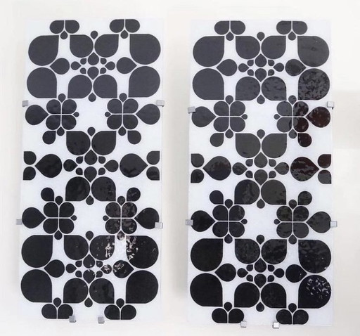 Set of 2 Vintage Ikea Wall Lamps in Panton Style/Design