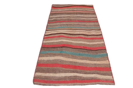 Kelim Semi-Antiker Kaukasus Kilim - Vintage Armenische Kunst – vloerkleden en tapijten, Wool (photo 2 of 5)