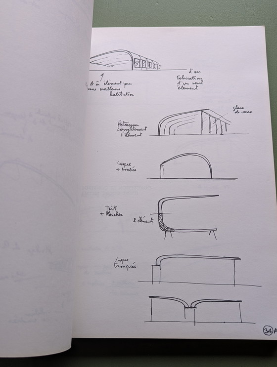 Image 1 of Jean Prouvé CNAM course 1962-1963 by JP Levasseur, 1983